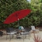 Pure Garden 10-Foot Outdoor Tilting Patio Umbrella, Red 50-100-R - alternate 1